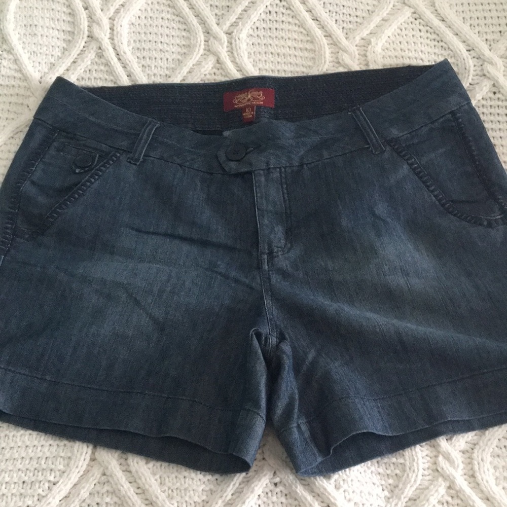 Denim shorts by One & One. Size 12.